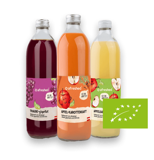 6x Bio Rettersäfte Apfel G'spritzt (500ml Flaschen) - Basisartikel