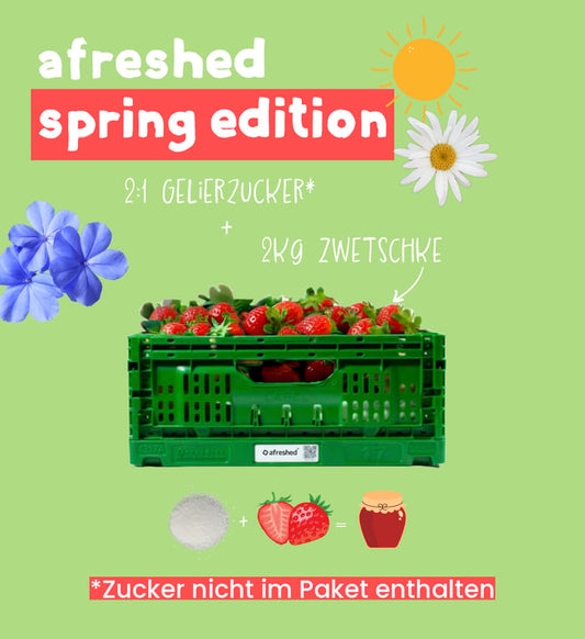 2kg Bio-Erdbeer Einkochkiste Basisartikel
